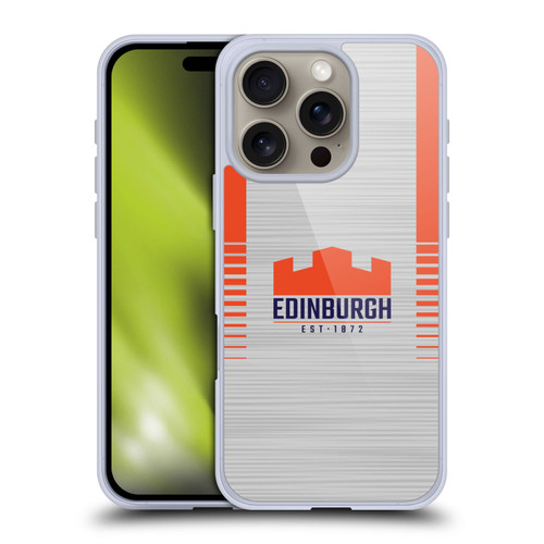 Edinburgh Rugby 2023/24 Crest Kit Away Soft Gel Case for Apple iPhone 16 Pro & MagSafe