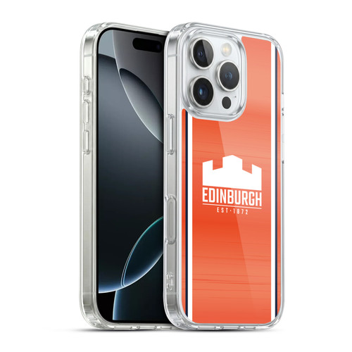 Edinburgh Rugby 2024/25 Crest Kit Away Soft Gel Case for Apple iPhone 16 Pro & MagSafe
