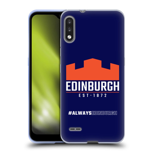 Edinburgh Rugby Logo 2 Always Edinburgh Soft Gel Case for LG K22