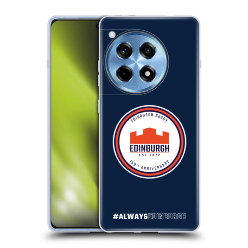 Edinburgh Rugby Graphics 150th Logo Soft Gel Case for OnePlus 12R