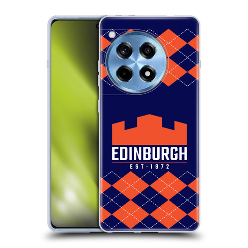 Edinburgh Rugby Logo 2 Argyle Soft Gel Case for OnePlus 12R