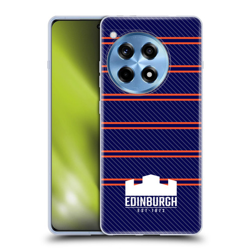 Edinburgh Rugby Logo 2 Stripes Soft Gel Case for OnePlus 12R