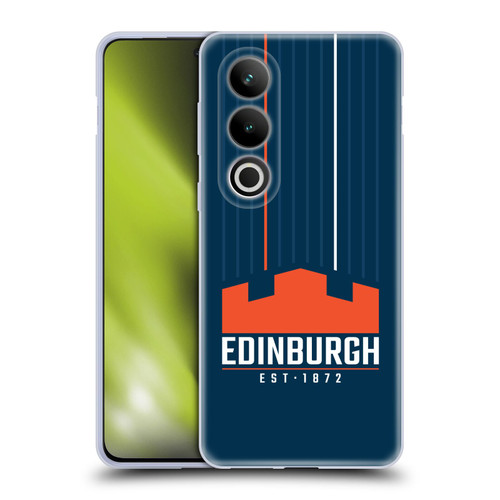 Edinburgh Rugby Logo Art Vertical Stripes Soft Gel Case for OPPO OnePlus Ace 3V 5G