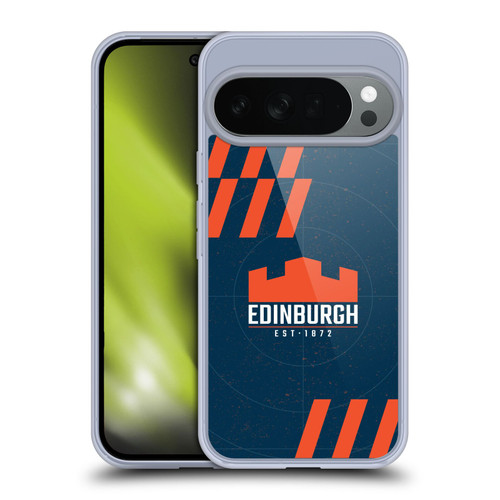 Edinburgh Rugby Logo Art Navy Blue Soft Gel Case for Google Pixel 10
