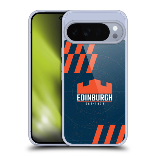 Edinburgh Rugby Logo Art Navy Blue Soft Gel Case for Google Pixel 10 Pro XL