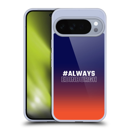 Edinburgh Rugby Logo 2 Gradient Edinburgh Soft Gel Case for Google Pixel 10 Pro XL
