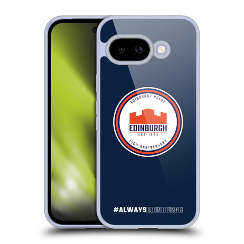 Edinburgh Rugby Graphics 150th Logo Soft Gel Case for Google Pixel 9A