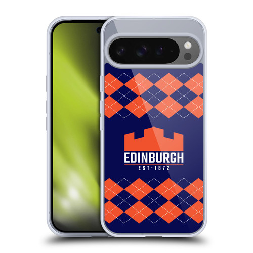 Edinburgh Rugby Logo 2 Argyle Soft Gel Case for Google Pixel 9 Pro XL