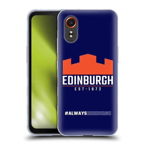 Edinburgh Rugby Logo 2 Always Edinburgh Soft Gel Case for Samsung Galaxy Xcover7 5G