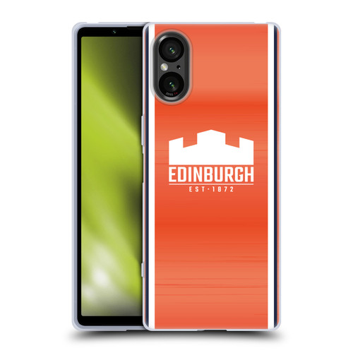 Edinburgh Rugby 2024/25 Crest Kit Away Soft Gel Case for Sony Xperia 5 V 5G