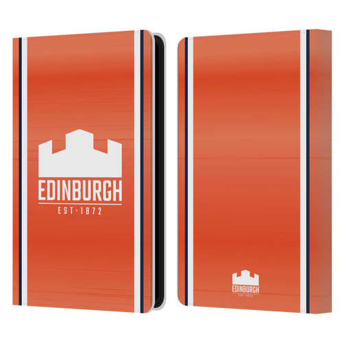 Edinburgh Rugby 2024/25 Crest Kit Away Leather Book Wallet Case Cover For Amazon Kindle Paperwhite 5 (2021)