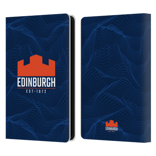 Edinburgh Rugby 2024/25 Crest Kit Home Leather Book Wallet Case Cover For Amazon Kindle Paperwhite 5 (2021)