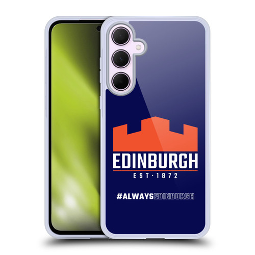 Edinburgh Rugby Logo 2 Always Edinburgh Soft Gel Case for Samsung Galaxy A35 5G