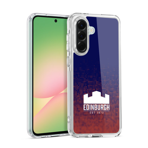 Edinburgh Rugby Logo 2 Halftone Soft Gel Case for Samsung Galaxy A56 5G