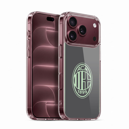 AC Milan 2024/25 Crest Kit Third Soft Gel Case for Apple iPhone 18 Pro