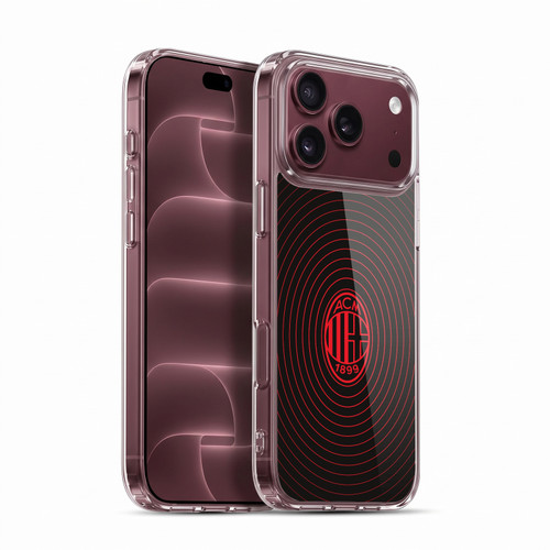 AC Milan Graphics Beat Soft Gel Case for Apple iPhone 18 Pro Max