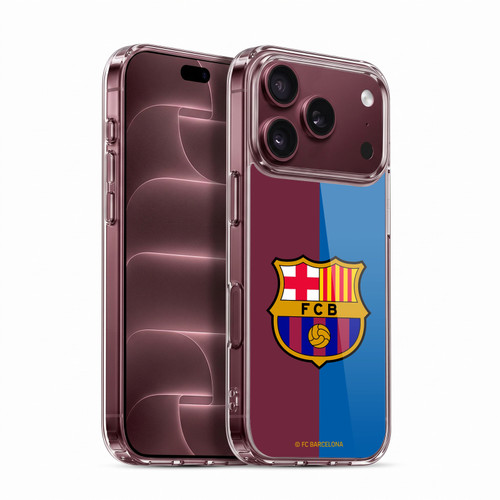 FC Barcelona 2024/25 Crest Kit Home Soft Gel Case for Apple iPhone 18 Pro