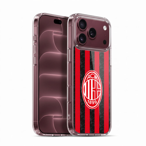 AC Milan 2025/26 Crest Kit Home Soft Gel Case for Apple iPhone 18 Pro Max