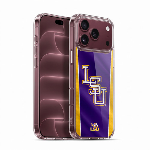 Louisiana State University LSU Louisiana State University LSU Banner Soft Gel Case for Apple iPhone 18 Pro Max