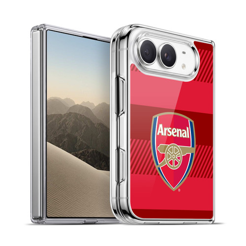 Arsenal FC Crest 2 Training Red Soft Gel Case for Apple iPhone Duo