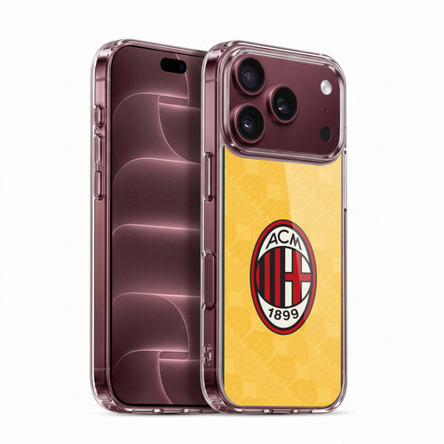 AC Milan 2025/26 Crest Kit Third Soft Gel Case for Apple iPhone 18 Pro