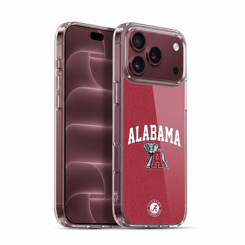 University Of Alabama UA The University Of Alabama Campus Logotype Soft Gel Case for Apple iPhone 18 Pro Max