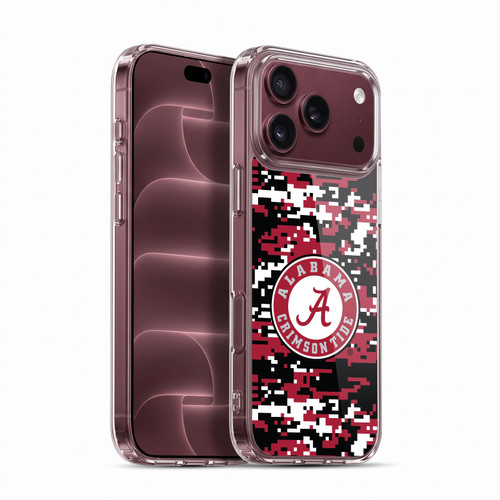University Of Alabama UA The University Of Alabama Digital Camouflage Soft Gel Case for Apple iPhone 18 Pro Max
