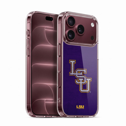 Louisiana State University LSU Louisiana State University LSU Distressed Look Soft Gel Case for Apple iPhone 18 Pro