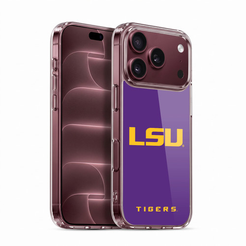 Louisiana State University LSU Louisiana State University LSU Plain Soft Gel Case for Apple iPhone 18 Pro