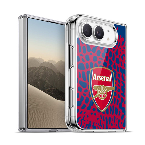 Arsenal FC Logos Animal Pattern Soft Gel Case for Apple iPhone Duo