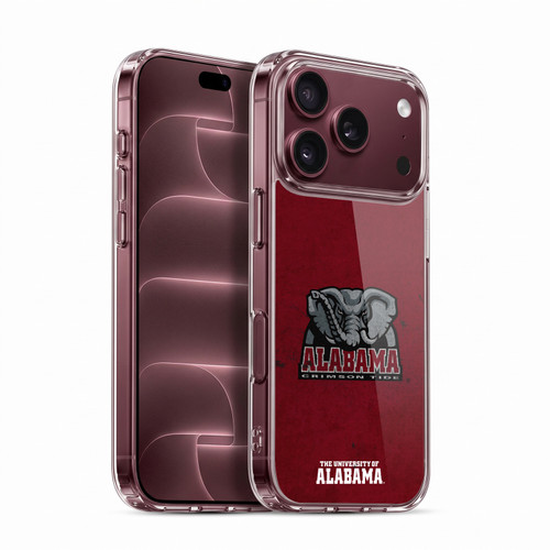University Of Alabama UA The University Of Alabama Distressed Soft Gel Case for Apple iPhone 18 Pro