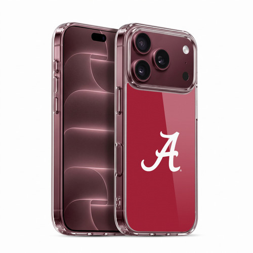 University Of Alabama UA The University Of Alabama Football Jersey Soft Gel Case for Apple iPhone 18 Pro