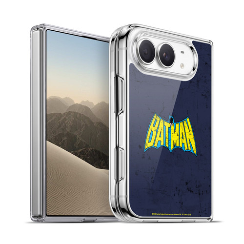 Batman DC Comics Logos Classic Distressed Look Soft Gel Case for Apple iPhone Duo