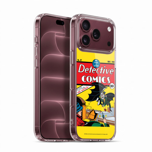 Batman DC Comics Iconic Comic Book Costumes Detective Comics #27 Soft Gel Case for Apple iPhone 18 Pro Max