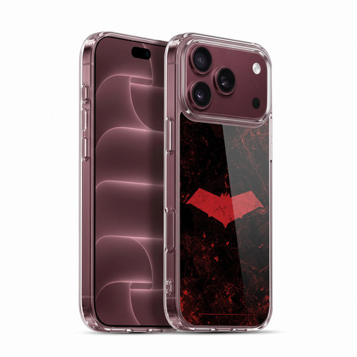 Batman DC Comics Red Hood Logo Grunge Soft Gel Case for Apple iPhone 18 Pro Max