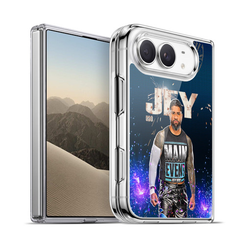 WWE Jey Uso Portrait Soft Gel Case for Apple iPhone Duo