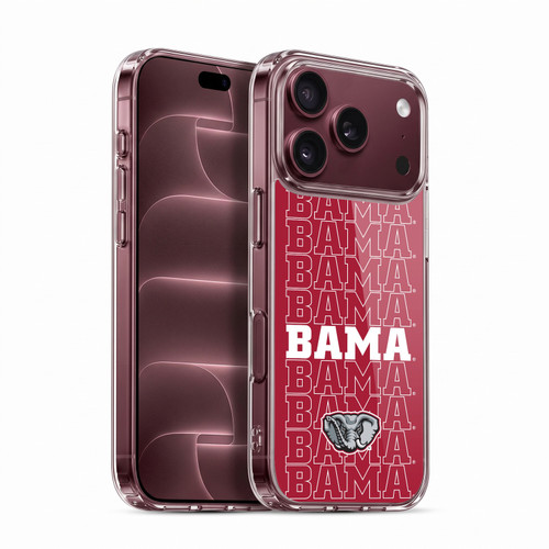 University Of Alabama UA The University Of Alabama Art Bama Soft Gel Case for Apple iPhone 18 Pro