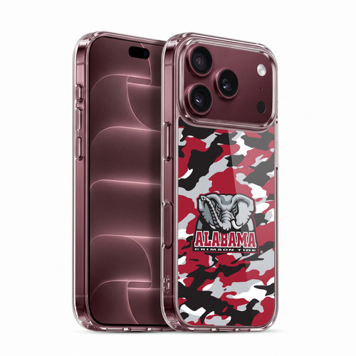University Of Alabama UA The University Of Alabama Art Camou Soft Gel Case for Apple iPhone 18 Pro