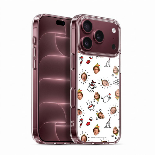 Elf Movie Graphics 2 Buddy Face Pattern Soft Gel Case for Apple iPhone 18 Pro