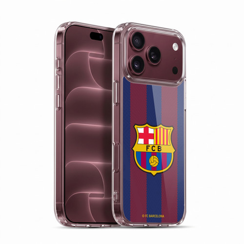 FC Barcelona 2023/24 Crest Kit Home Soft Gel Case for Apple iPhone 18 Pro Max