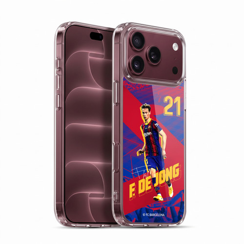 FC Barcelona 2020/21 First Team Group 1 Frenkie De Jong Soft Gel Case for Apple iPhone 18 Pro Max