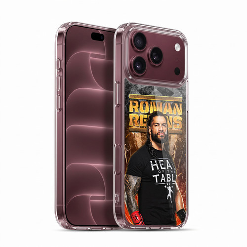 WWE Roman Reigns Grunge Soft Gel Case for Apple iPhone 18 Pro Max