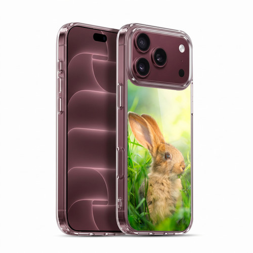 Head Case Designs Wildlife Little Easter Rabbit Soft Gel Case for Apple iPhone 18 Pro Max