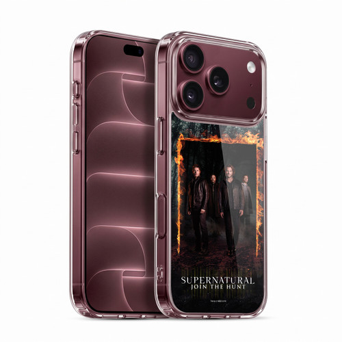 Supernatural Key Art Sam, Dean, Castiel & Crowley Soft Gel Case for Apple iPhone 18 Pro