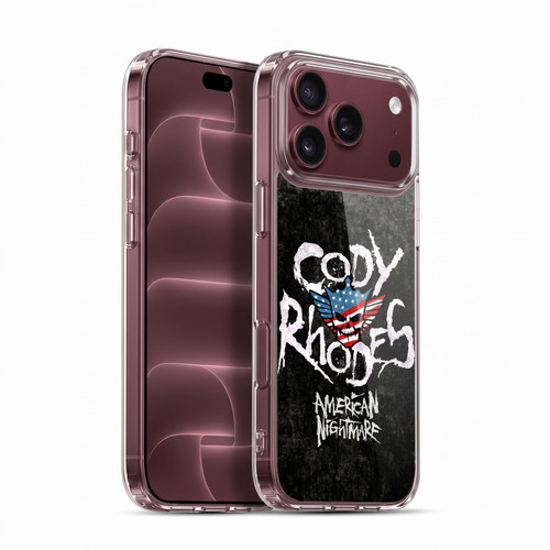 WWE Cody Rhodes Distressed Name Soft Gel Case for Apple iPhone 18 Pro Max