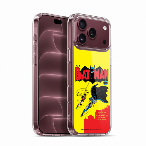 Batman DC Comics Famous Comic Book Covers Robin Number 1 Soft Gel Case for Apple iPhone 18 Pro Max