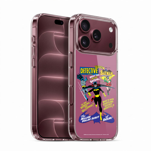 Batman DC Comics Famous Comic Book Covers Batgirl Robin Detective Comics 359 Soft Gel Case for Apple iPhone 18 Pro