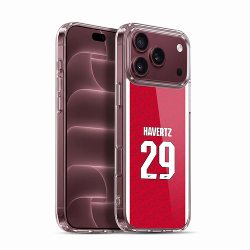 Arsenal FC 2025/26 Players Home Kit Kai Havertz Soft Gel Case for Apple iPhone 18 Pro Max