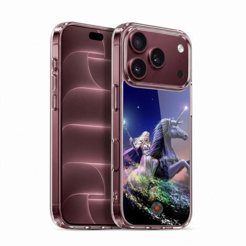 Anne Stokes Mix Fantasy Art Rainbow Magic Soft Gel Case for Apple iPhone 18 Pro