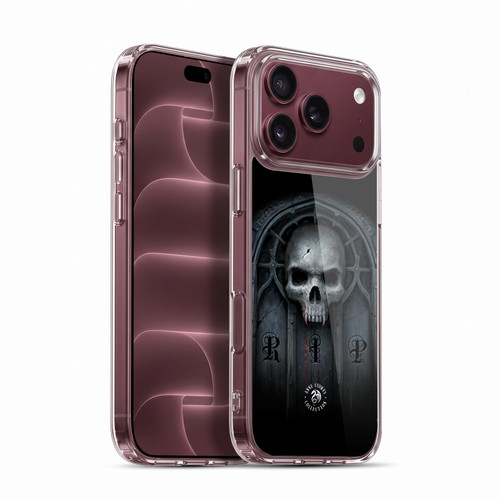 Anne Stokes Gothic Await The Night Skull Soft Gel Case for Apple iPhone 18 Pro Max